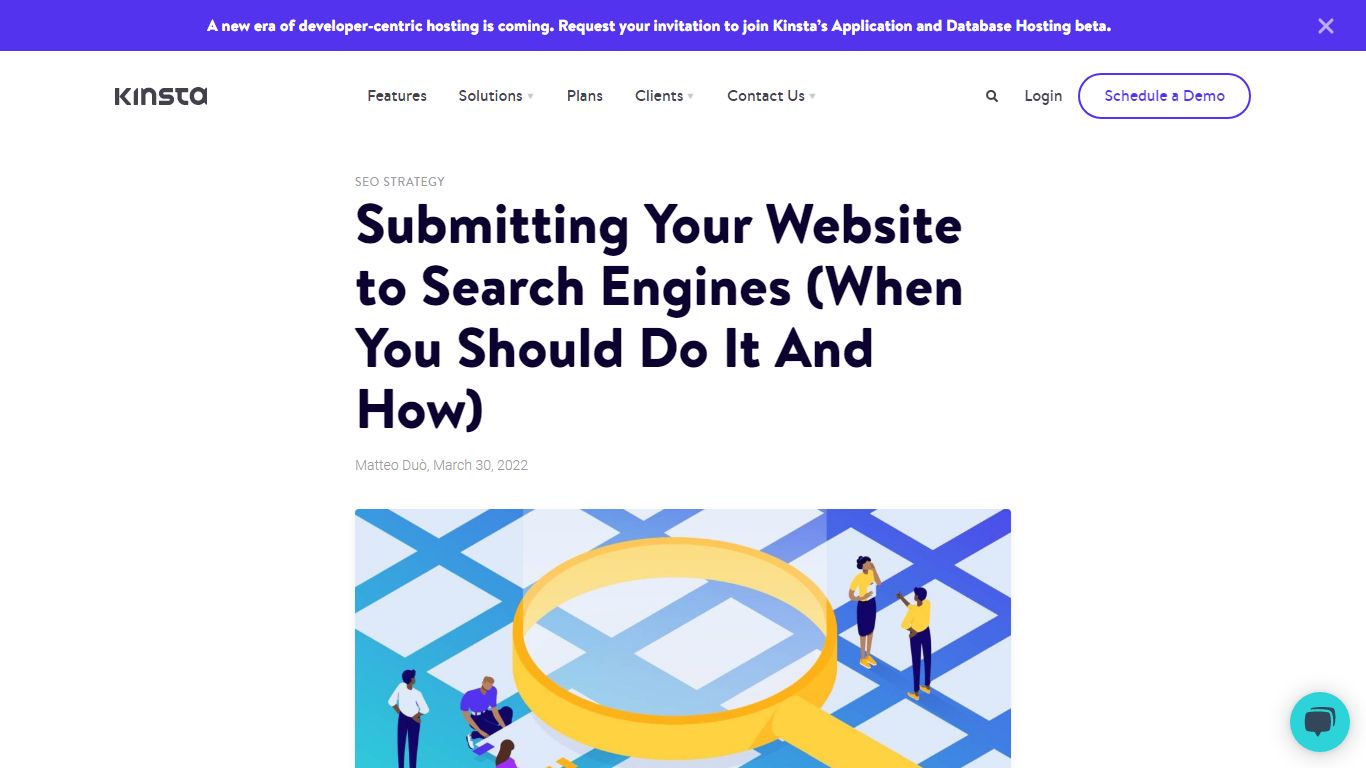 How to Submit Your Website to Search Engines in 2022 - Kinsta®